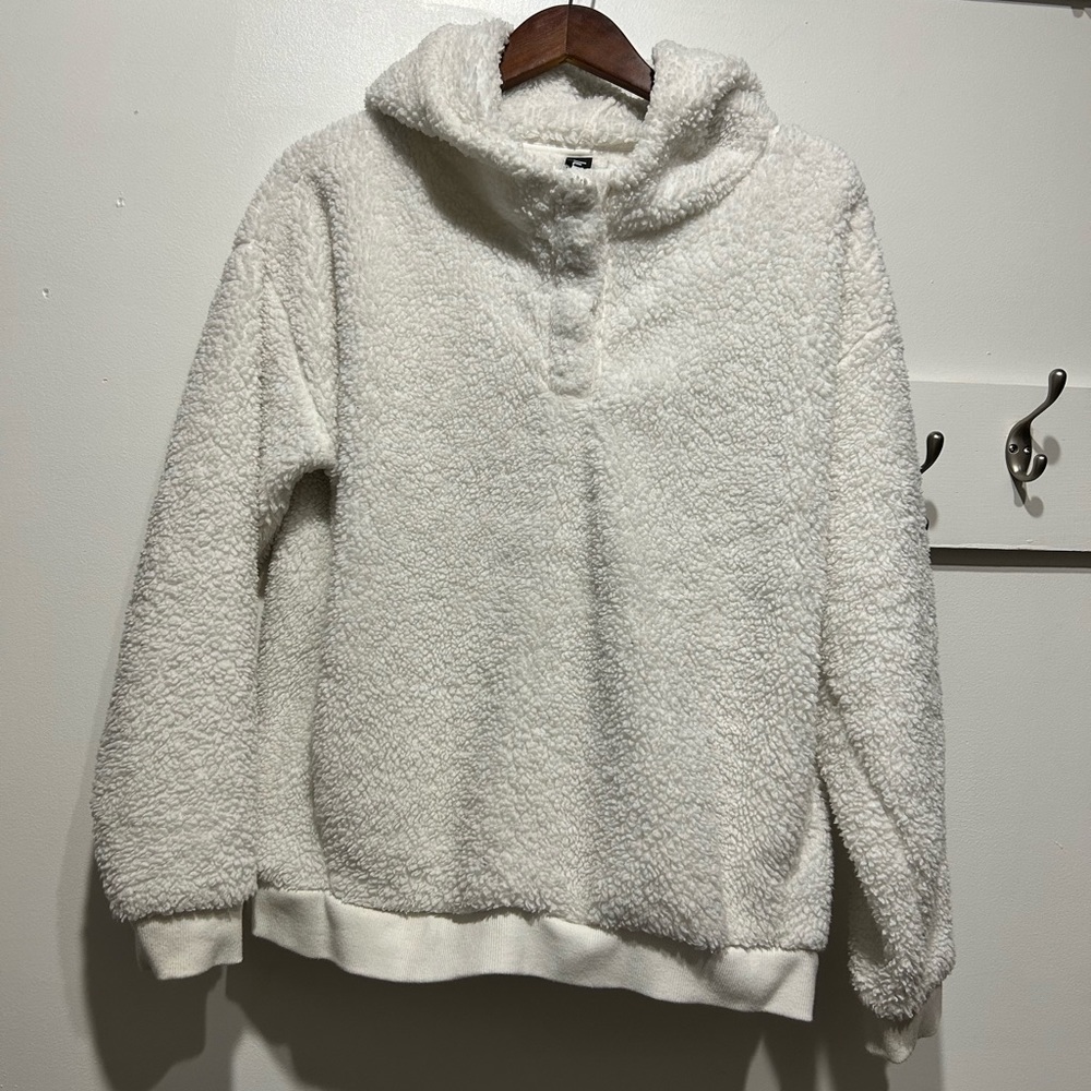 Lukka Lux cozy teddy bear hoodie